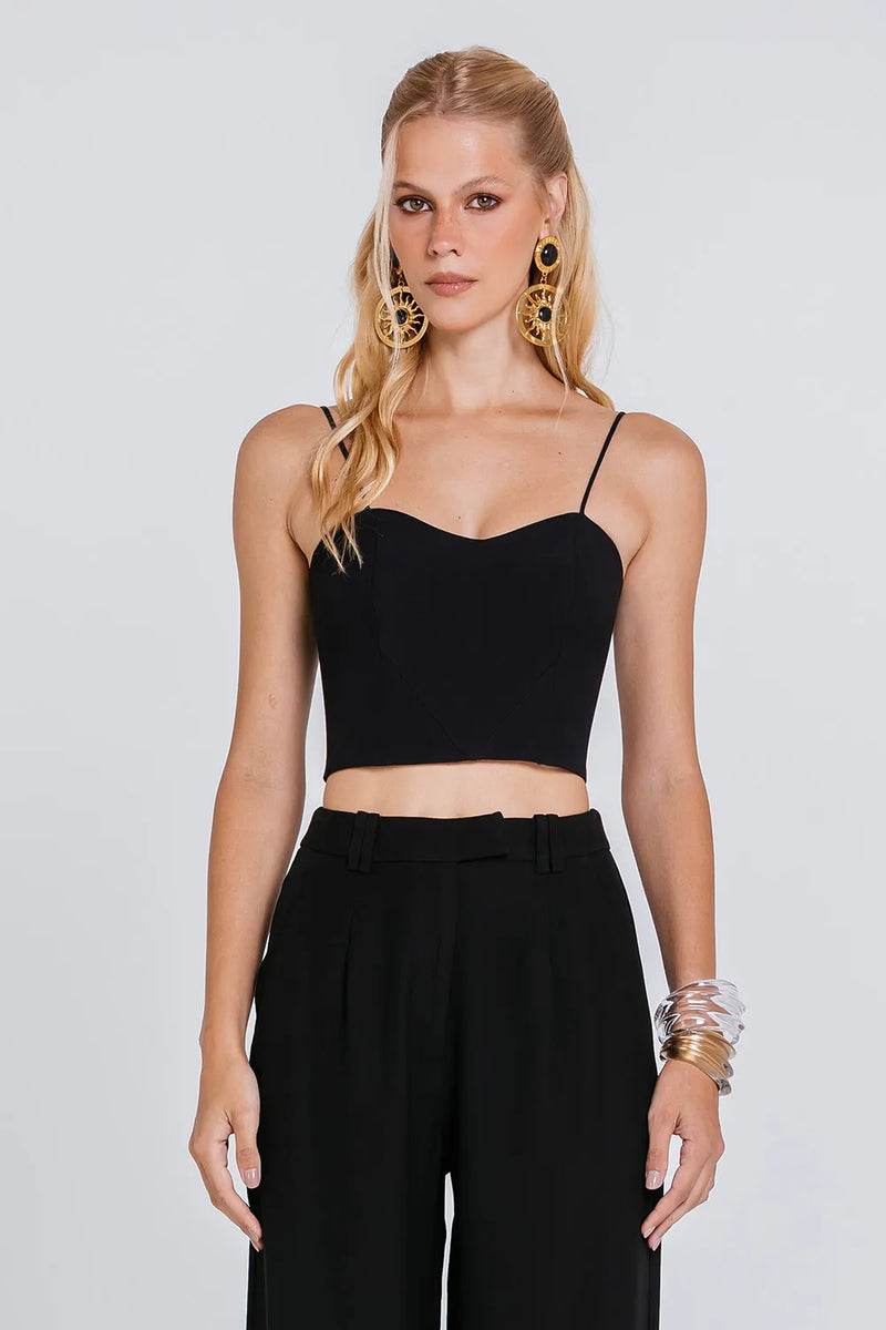 Top Elana Preto Charth – LYS